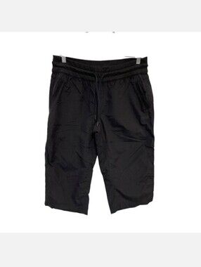 The North Face Capri Pants Size Large Pull On Ribbed Waist Drawstring Athleisure